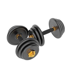 5 kg hex dumbbell black ,stainless steel